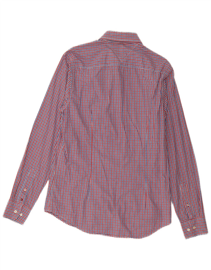 Tommy Hilfiger Herre Slim Fit skjorte Medium Multicolored Gingham Cotton
