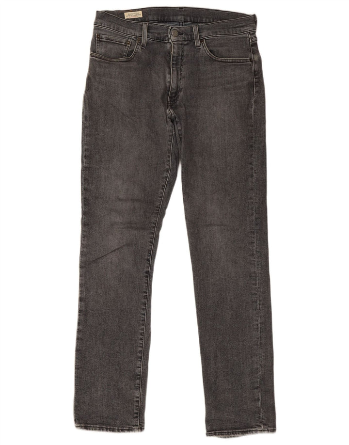Levi's Herre 511 Slim Jeans W31 L32 Grå Bomuld