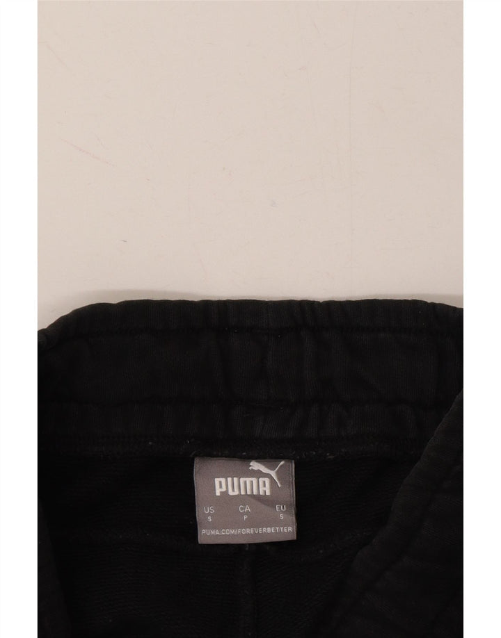 PUMA Womens Tracksuit Trousers Joggers UK 10 Small  Black Vintage Puma and Second-Hand Puma from Messina Hembry 
