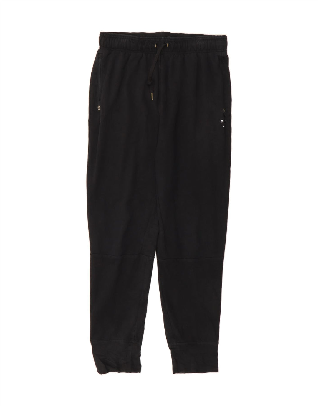 REEBOK Womens Tracksuit Trousers Joggers UK 14 Medium  Black Cotton Vintage Reebok and Second-Hand Reebok from Messina Hembry 