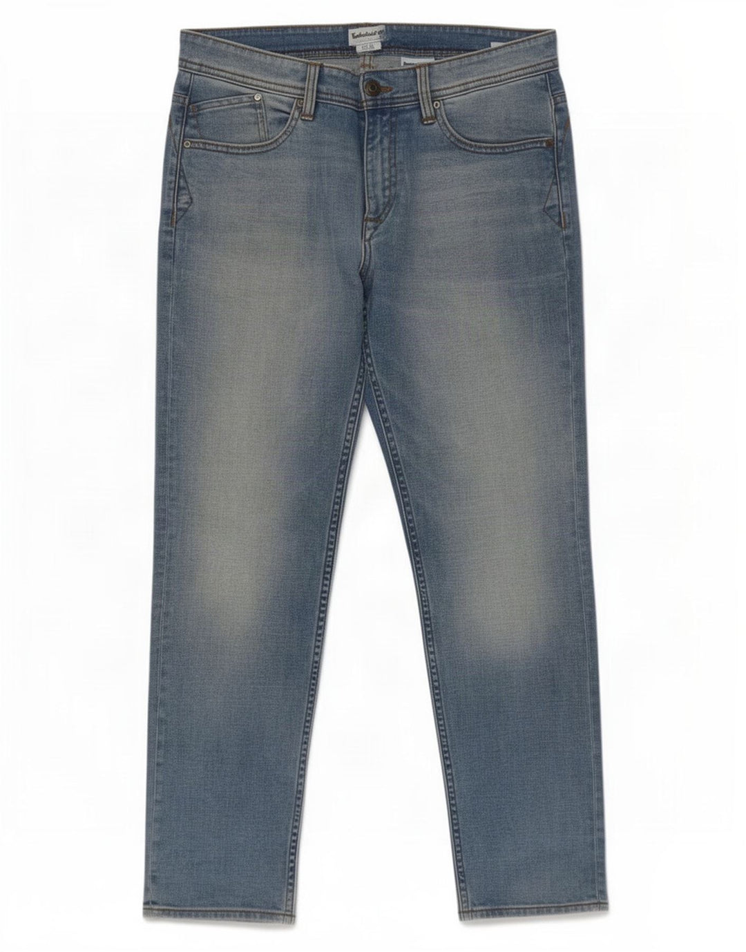 Timberland Mens Slim Jeans W33 L30 Blå Bomuld