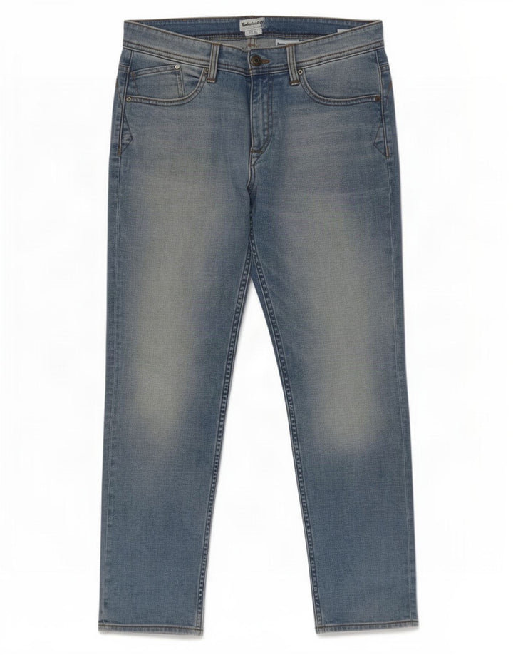 Timberland Mens Slim Jeans W33 L30 Blå Bomuld