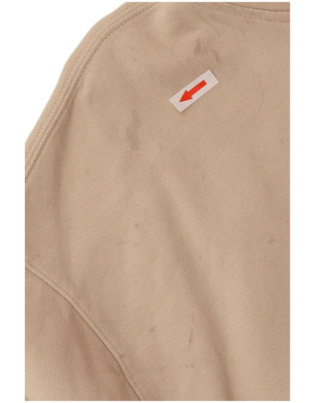 Nike oversized hættetrøje til kvinder DK 14 Medium Beige Bomuld