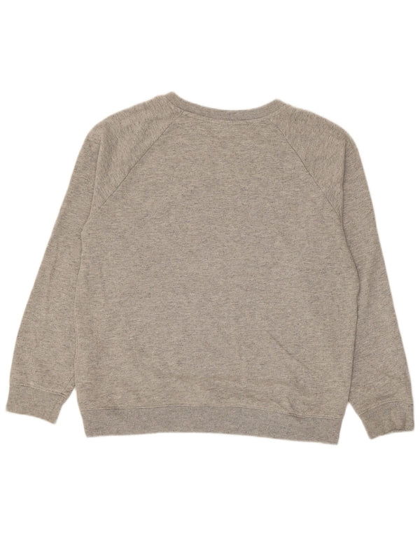 Levi's Grafisk Oversized Sweatshirt Jumper til kvinder DK 14 Medium Grå Flecked