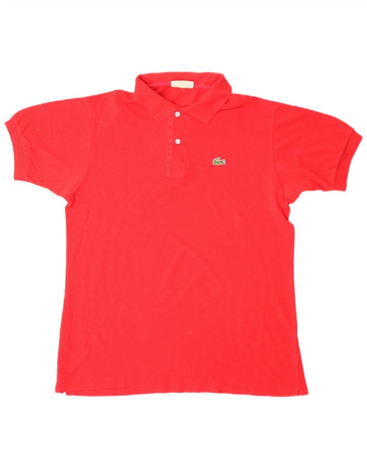 LACOSTE Poloskjorte til mænd Størrelse 6 XL Rød Bomuld