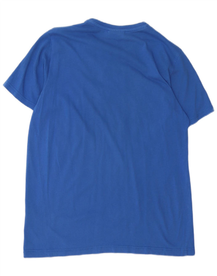 Nike Calcio grafisk T-shirt top til mænd, lille blå bomuld