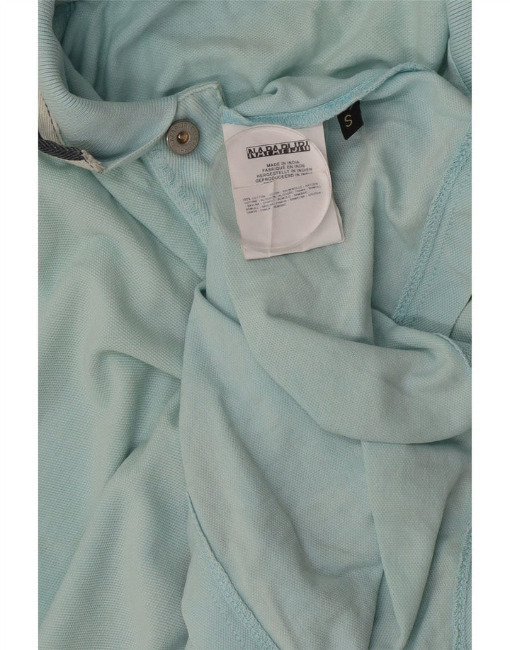 Napapijri herre polo shirt lille blå bomuld