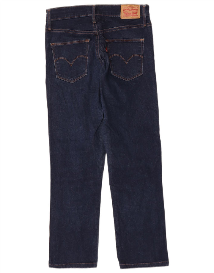 Levi's Kvinder Slankende Slim Jeans W27 L27 Marineblå Bomuld