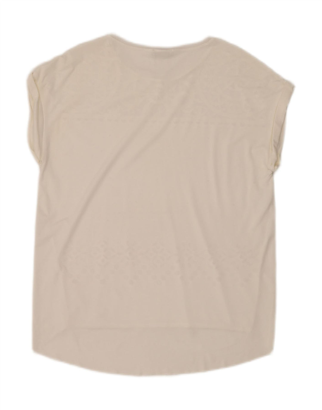 Zara Dame Bluse Top UK 14 Medium White Floral