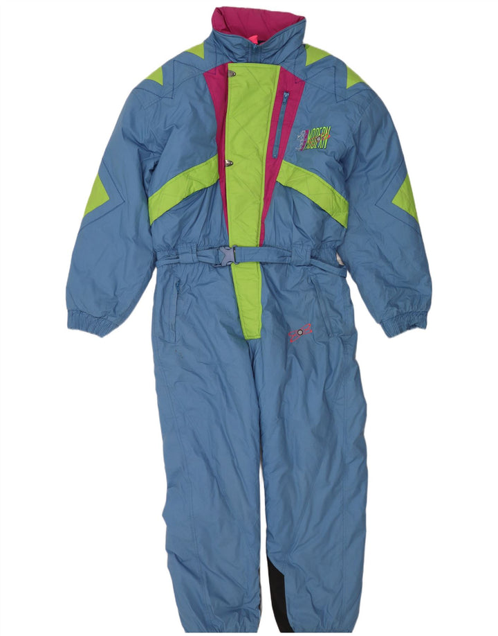 Diadora Herre Grafisk Ski Jumpsuit XL Blå Colourblock Polyester