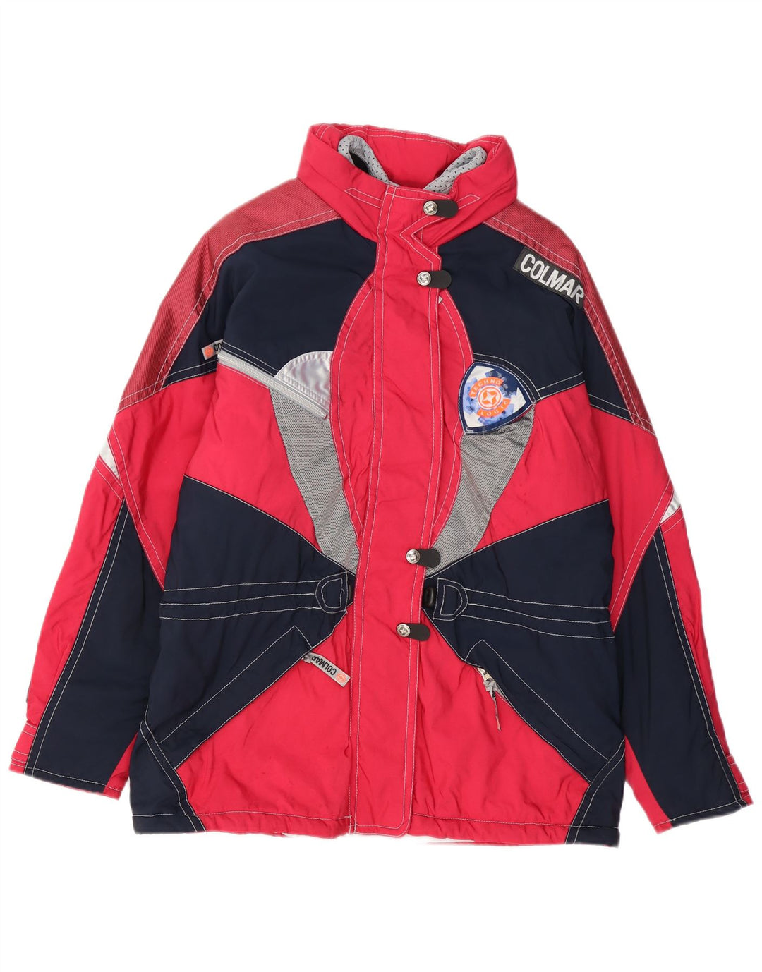 COLMAR Dame Skijakke IT 48 XL Pink Colourblock Polyamid