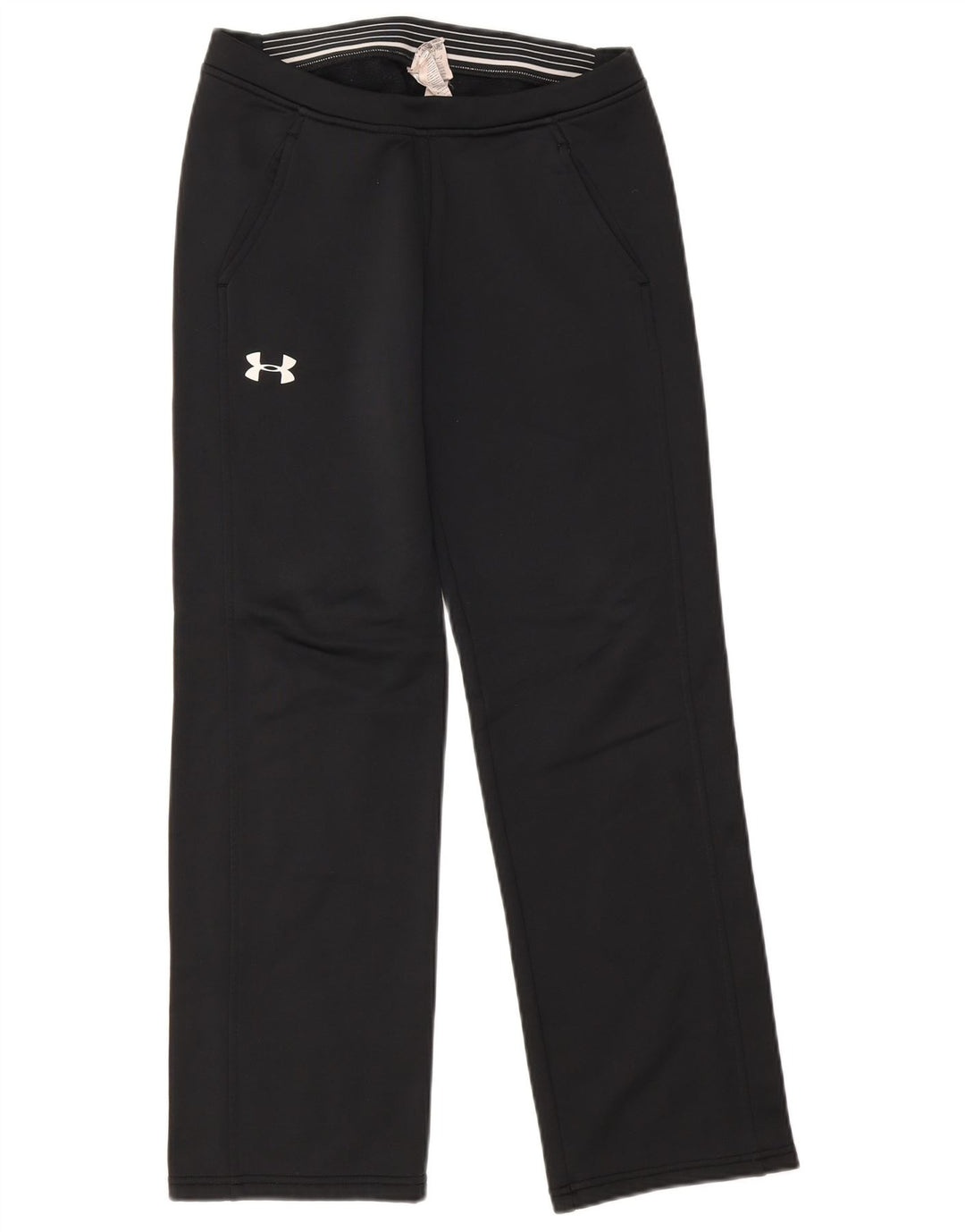 Under Armour Dame Cold Gear Grafisk træningsdragt Bukser UK 12 Medium Black