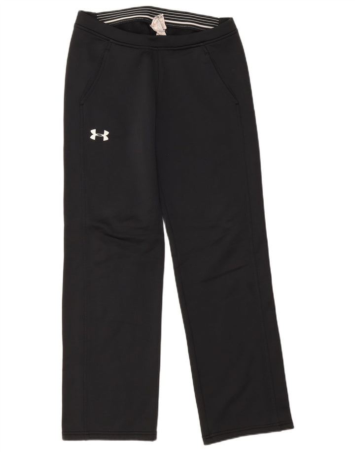 Under Armour Dame Cold Gear Grafisk træningsdragt Bukser UK 12 Medium Black