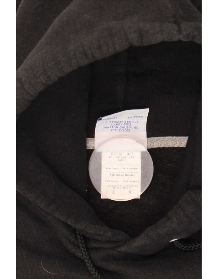 Champion Herre hættetrøje Jumper XL Sort bomuld