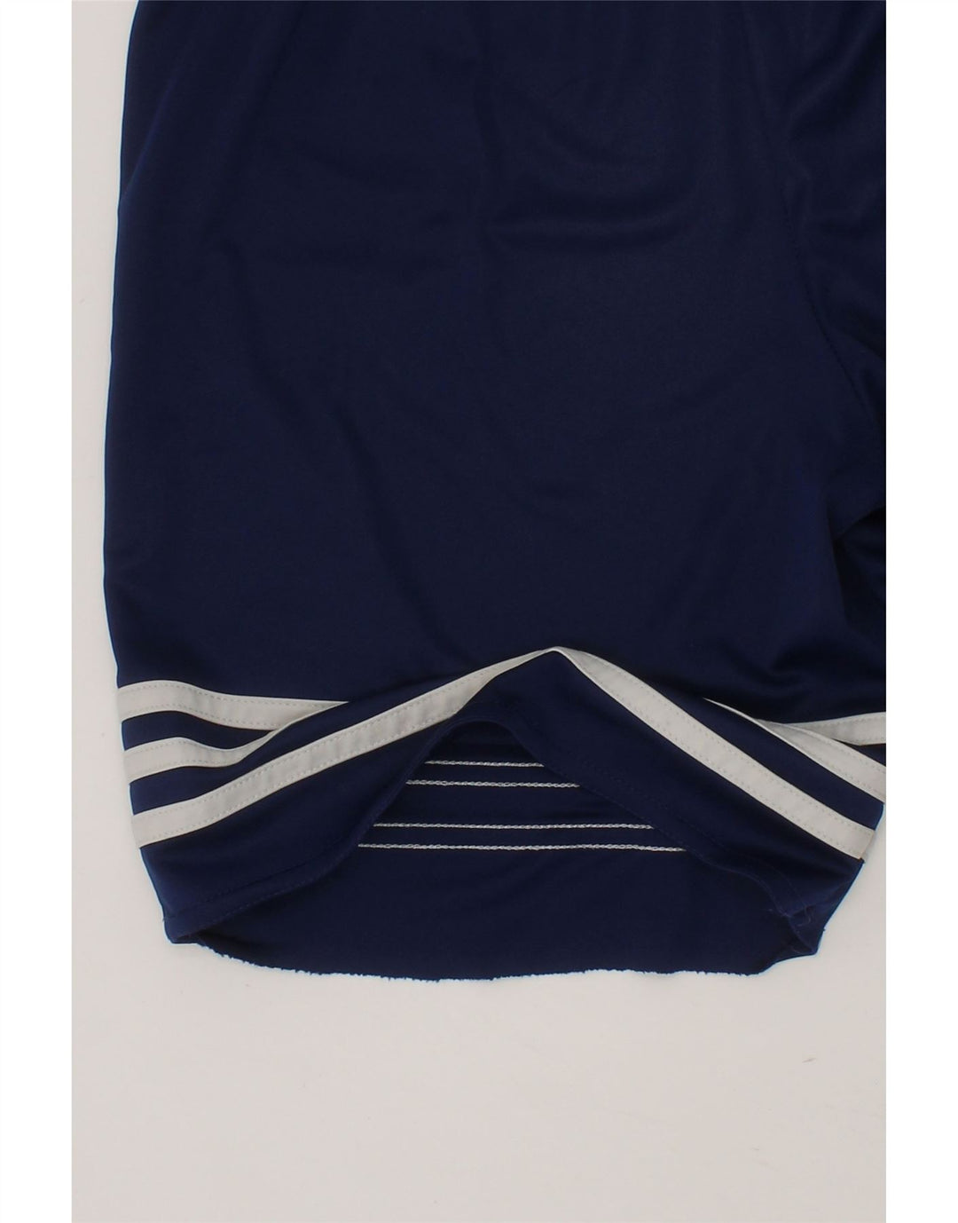 ADIDAS Boys Climalite Sport Shorts 11-12 Years Large  Navy Blue Polyester Vintage Adidas and Second-Hand Adidas from Messina Hembry 