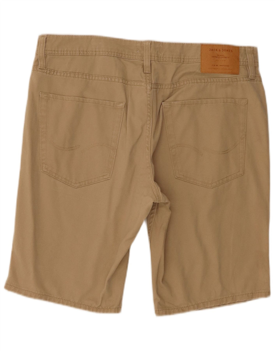 Jack & Jones Herre Casual Shorts Large W36 Beige Bomuld