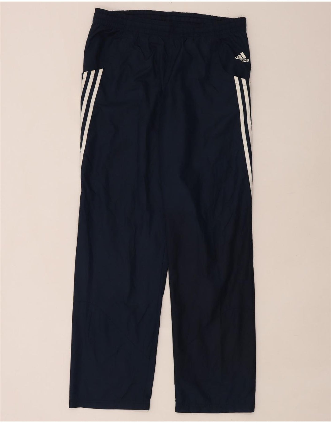 Adidas Træningsdragtsbukser til mænd UK 40/42 Medium Navy Blue Polyester