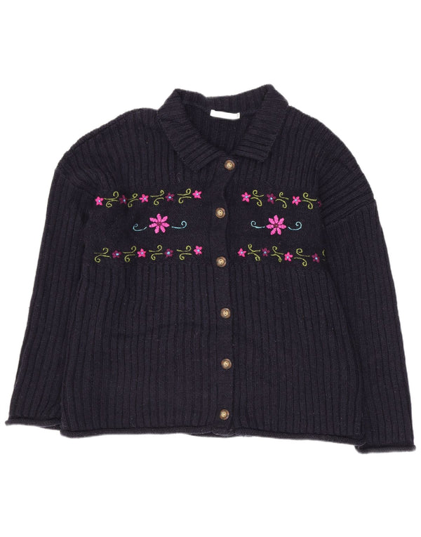 Marks & Spencer Girls St. Michael Cardigan sweater 13-14 år Marineblå
