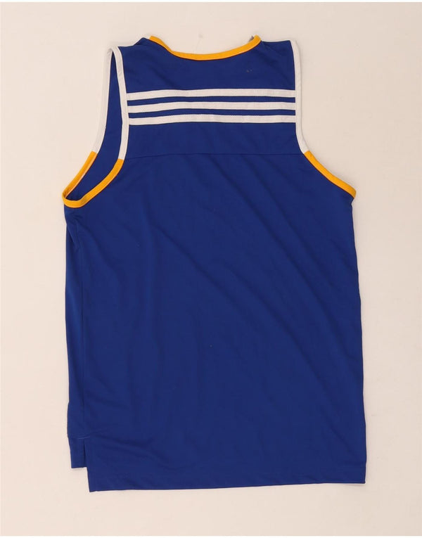 Adidas Drengevest Top 13-14 År Blå Polyester