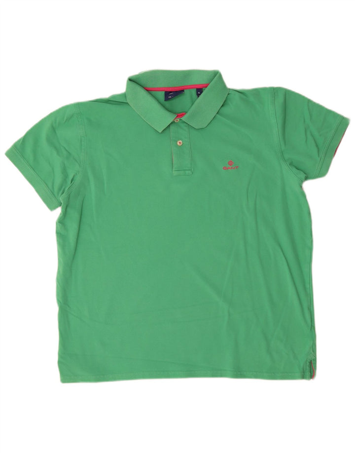 Gant Polo Shirt til mænd XL Grøn Bomuld