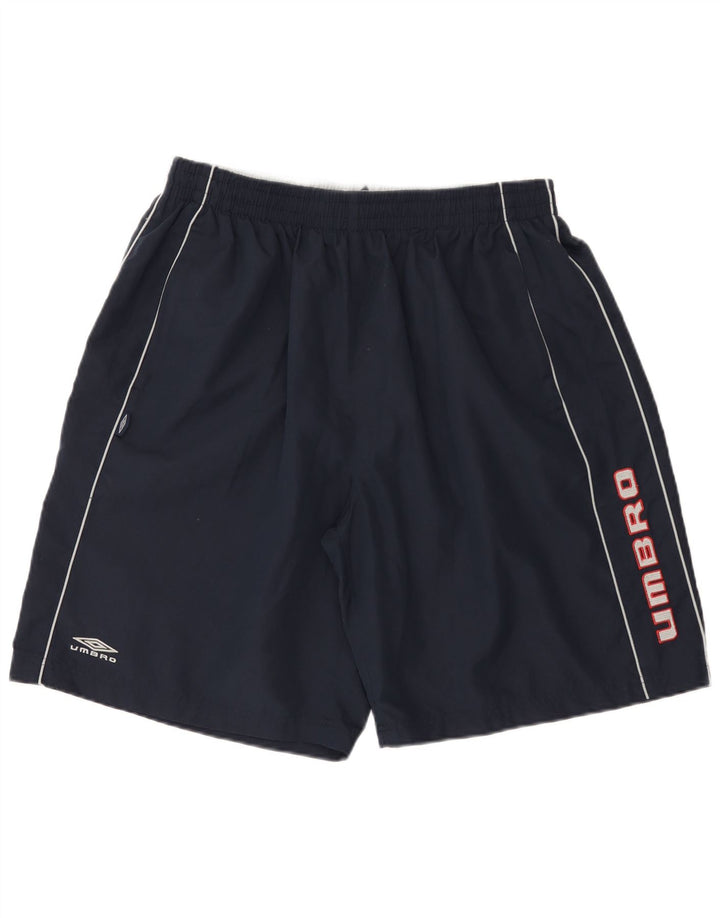 Umbro Herre Grafiske Badeshorts 2XL Navy Blue Polyester