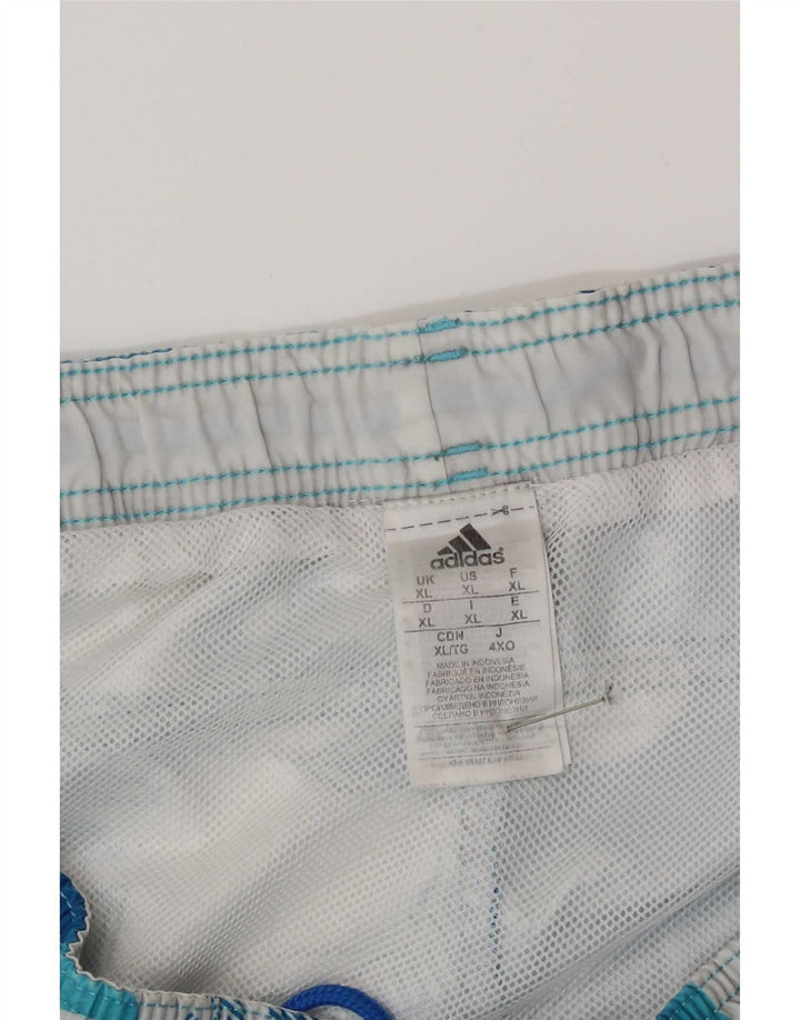 Adidas Badeshorts til mænd XL Blue Floral Polyester