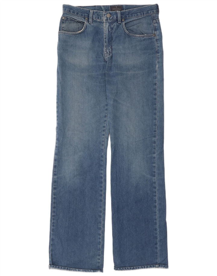 Trussardi Herre Bootcut Jeans W31 L32 Blå Bomuld