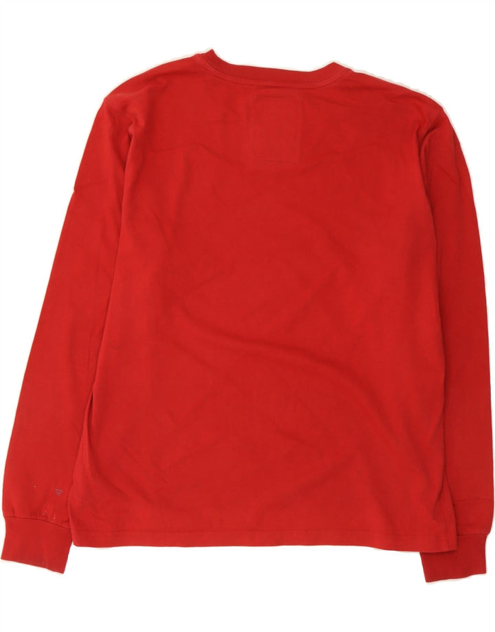 CHAMPION Mens Top Long Sleeve Small Red Cotton Vintage Champion and Second-Hand Champion from Messina Hembry 