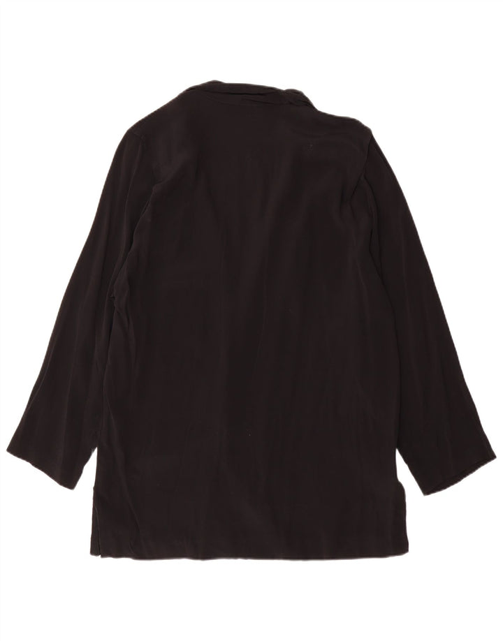 Donna Enrica Dame 2 Button Blazer Jacket UK 16 Large Black
