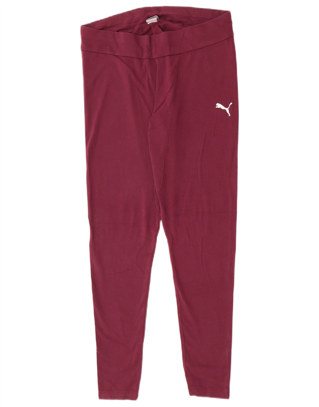 Puma Grafiske Leggings til kvinder UK 14 Large Maroon