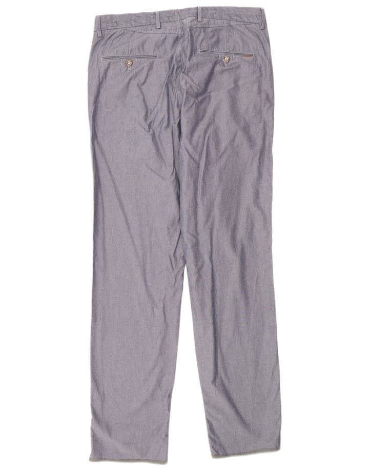Massimo Dutti Herre Lige Chinobukser EU 40 Medium W31 L32 Grå
