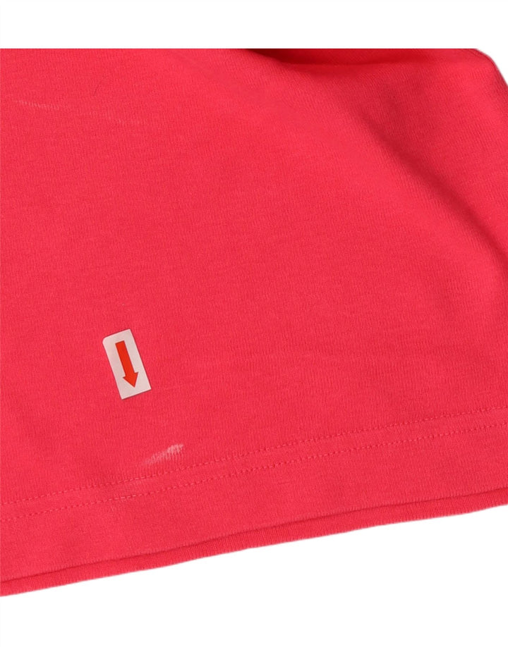 LACOSTE T-shirt top til kvinder størrelse 42 Large Pink Bomuld