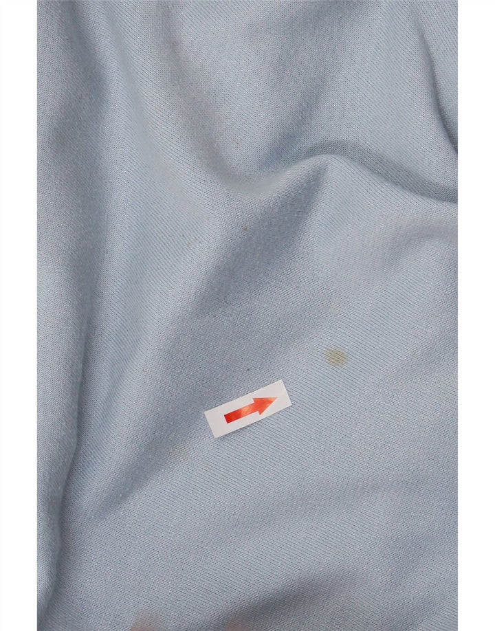 Champion Herre Grafisk Sweatshirt Jumper 2XL Blå Bomuld