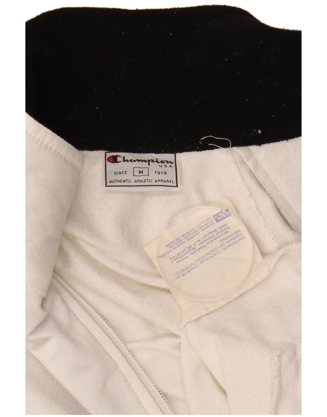 CHAMPION Womens træningsdragt Topjakke UK 14 Medium White Colourblock