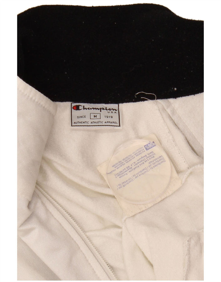 CHAMPION Womens træningsdragt Topjakke UK 14 Medium White Colourblock