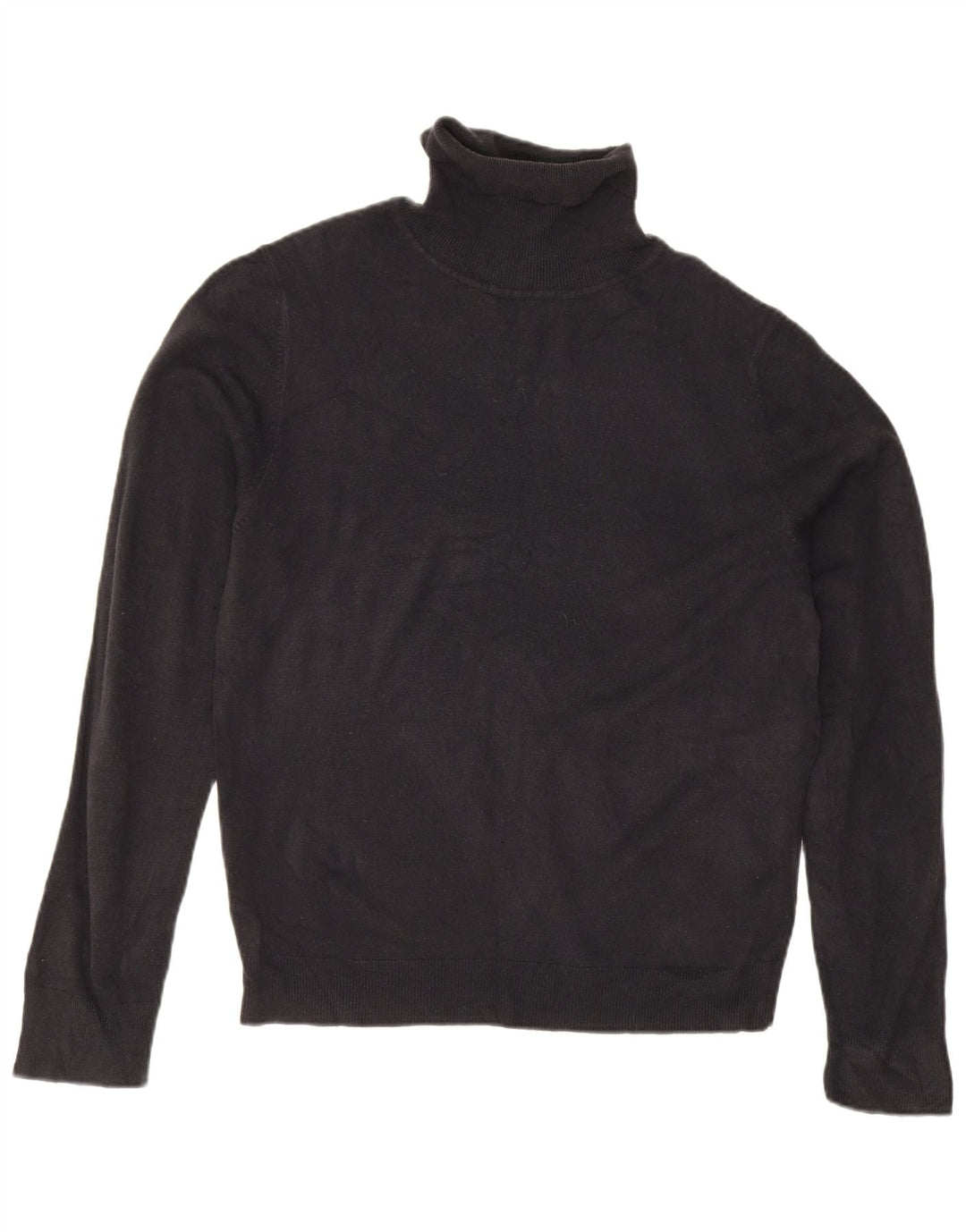 Marks & Spencer Herre Blue Harbor Rullehalstrøje trøje Medium Sort