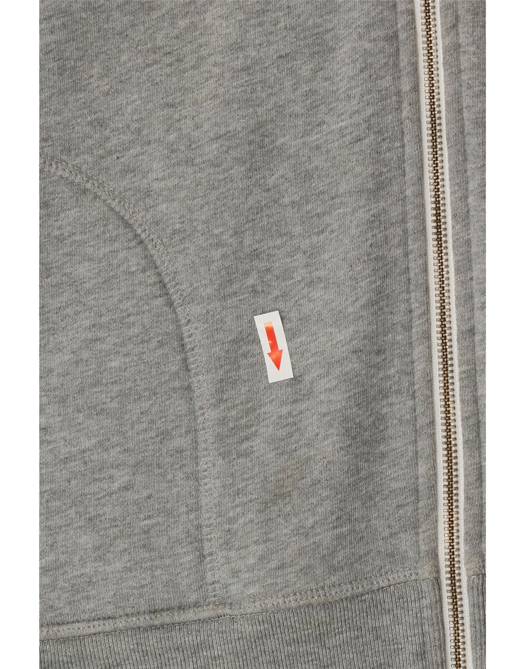 Jack Wills Dame Grafisk Hættetrøje Sweater UK 12 Medium Grey Bomuld