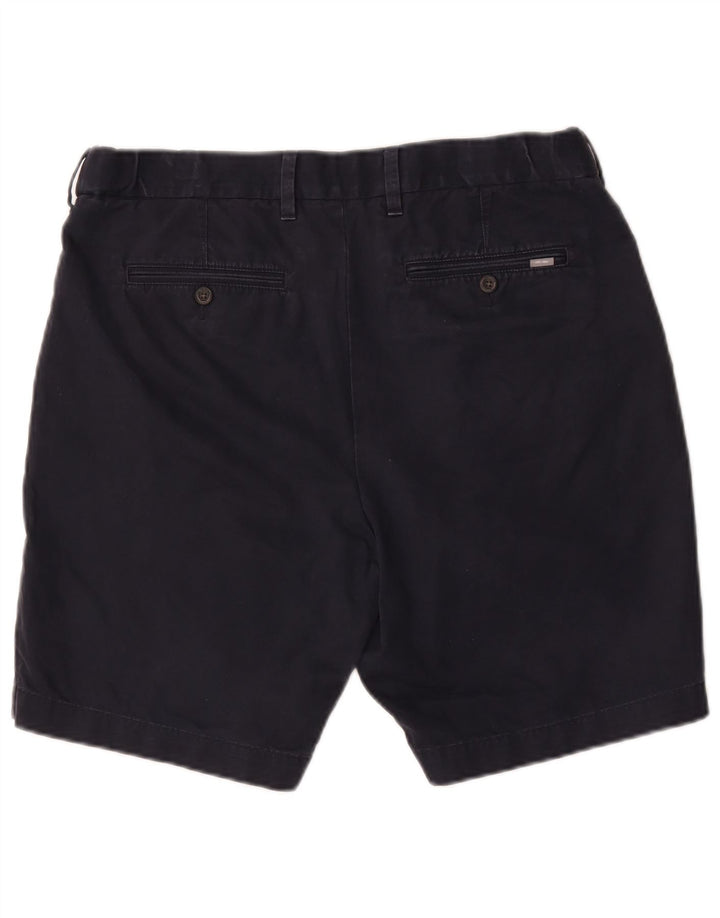 Marks & Spencer Herre Chino Shorts W36 Large Navy Blue Bomuld