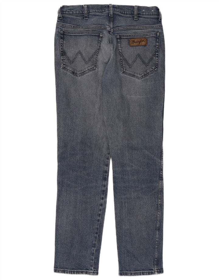 Wrangler Herre Texas Tapered Jeans W32 L32 Blå Bomuld