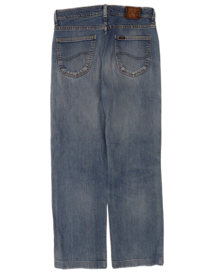 Lee Straight Jeans til mænd W30 L28 blå bomuld