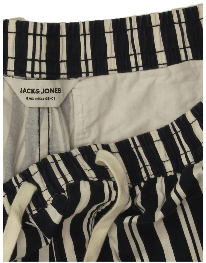 Jack & Jones Chino Shorts til mænd W34 Stor Marineblå Stribet