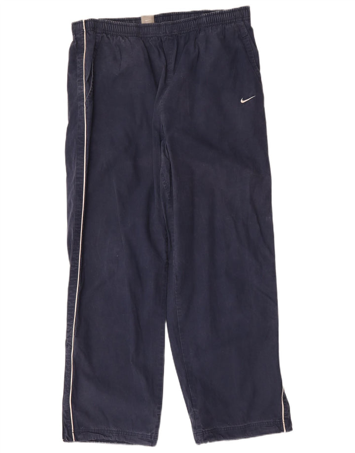 Nike træningsdragt bukser til mænd XL marineblå polyester