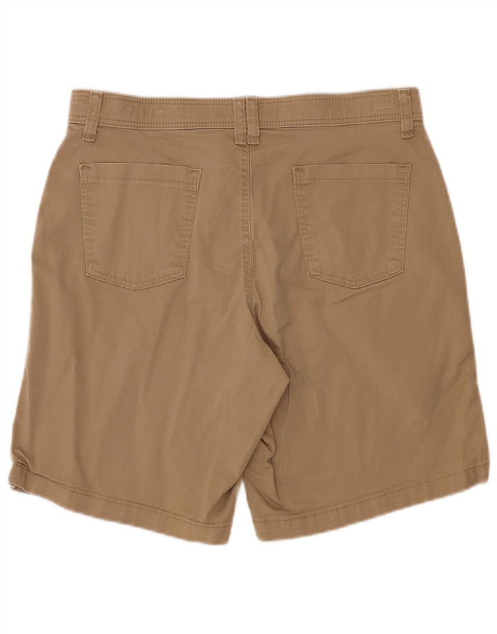 LEE Dame Riders Casual Shorts US 6 Medium W28 Khaki Bomuld