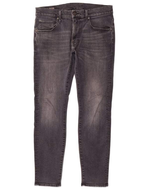 G-Star Herre Revend Skinny Jeans W32 L29 Grå Bomuld