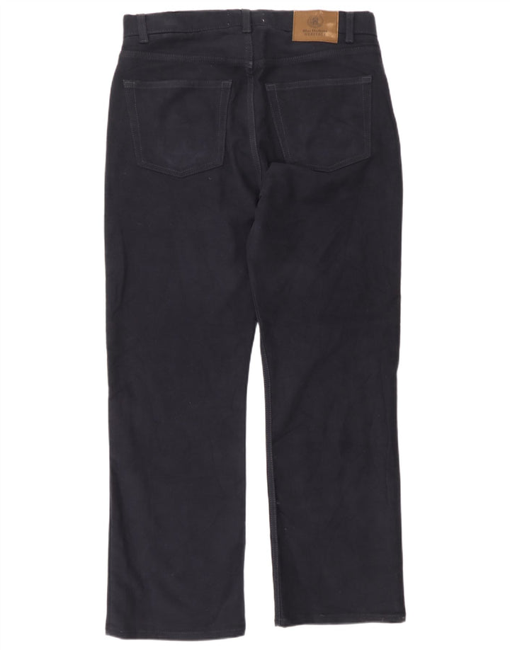 Marks & Spencer Herre Blue Harbor Casual Bukser W32 L29 Navy Blue