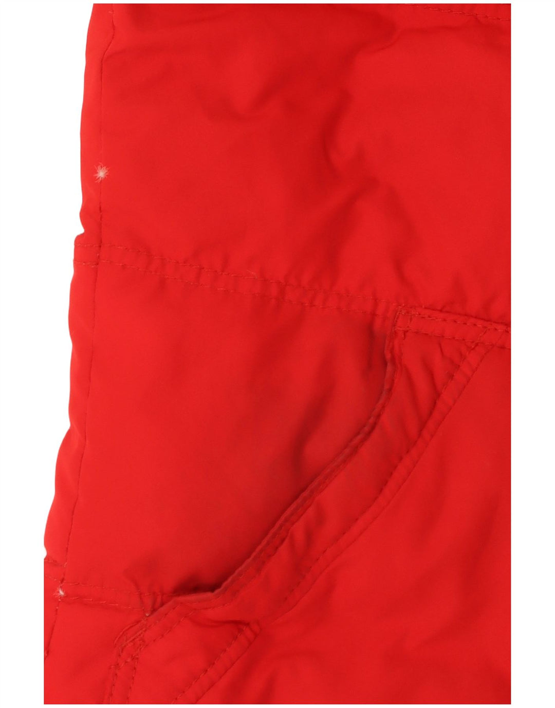 Hollister Polstret Gilet UK 40 Stor Rød Polyester til mænd