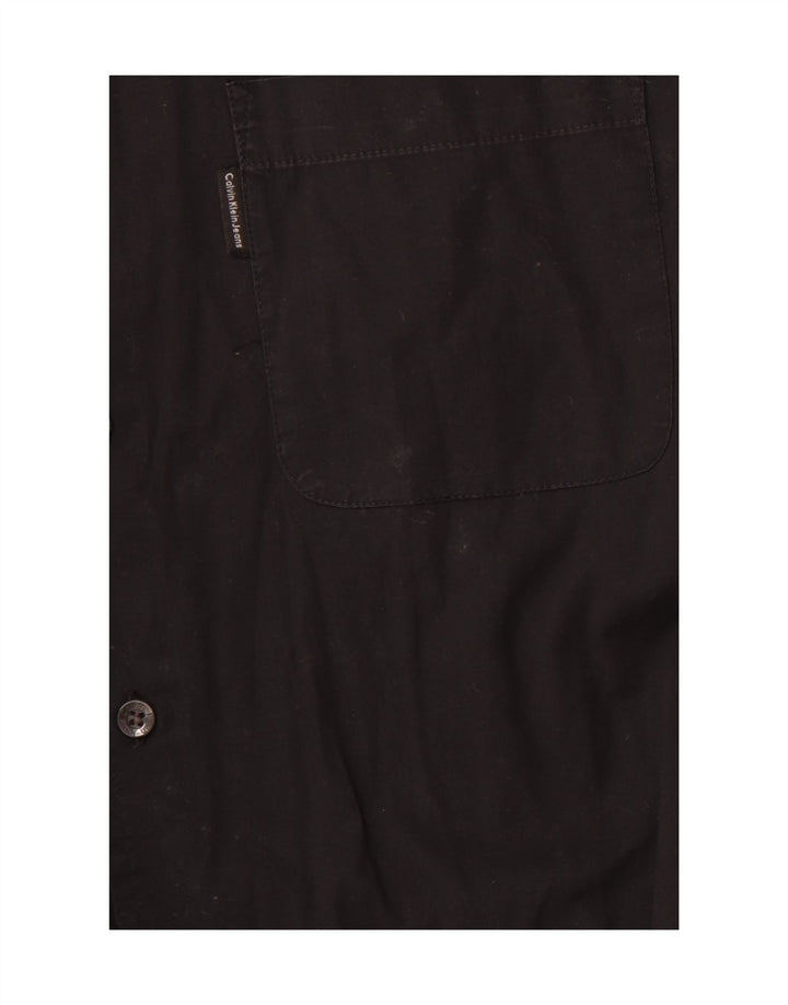 CALVIN KLEIN Herreskjorte Stor Sort