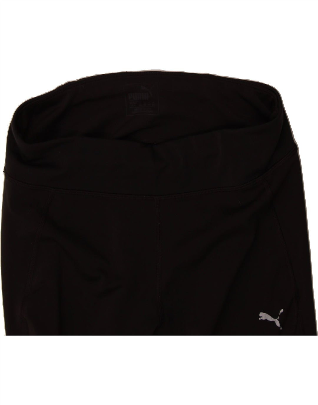 PUMA Womens Leggings UK 12 Medium  Black Polyester Vintage Puma and Second-Hand Puma from Messina Hembry 