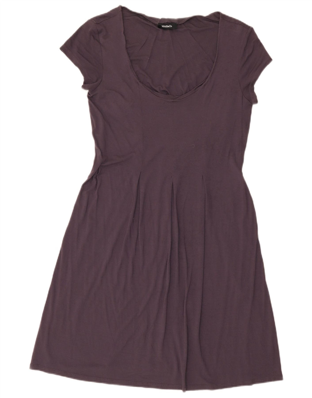 Max & Co. Dame A-Line Kjole UK 6 XS Lilla
