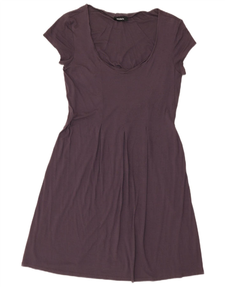 Max & Co. Dame A-Line Kjole UK 6 XS Lilla